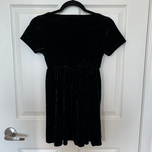 American Apparel Babydoll Velvet Dress - Picture 2 of 4